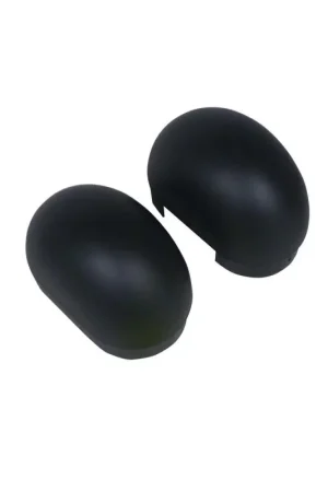 Westin Platinum 4 Oval 4 in Tube Step End Cap Kit - Black Viral