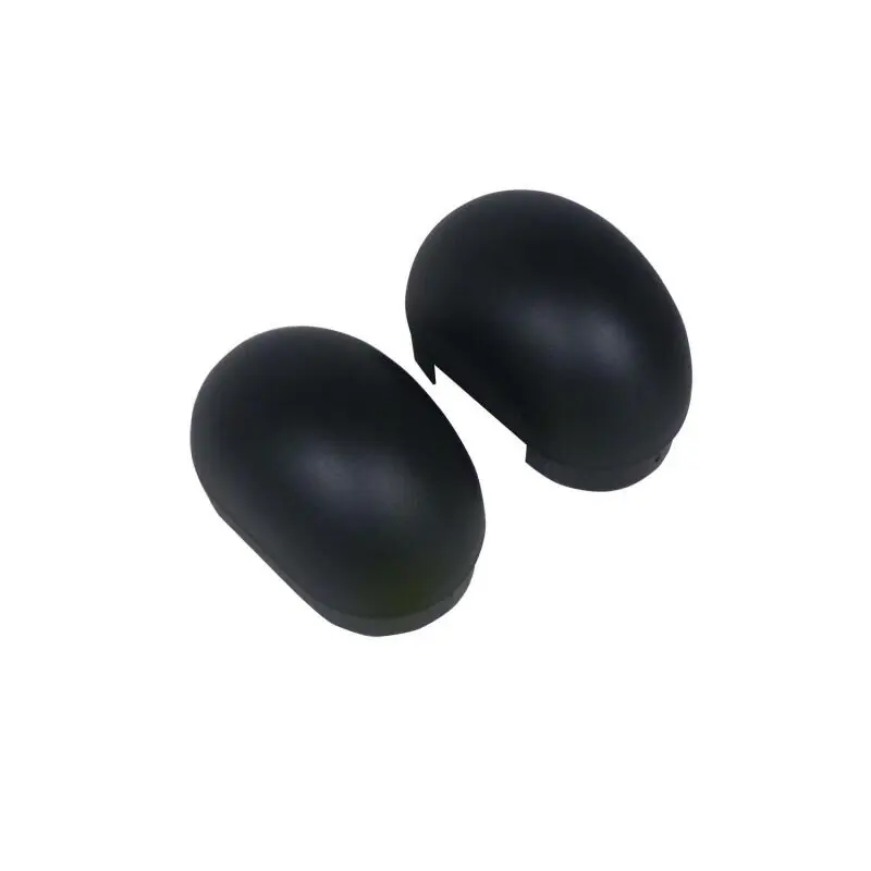 Westin Platinum 4 Oval 4 in Tube Step End Cap Kit - Black Viral