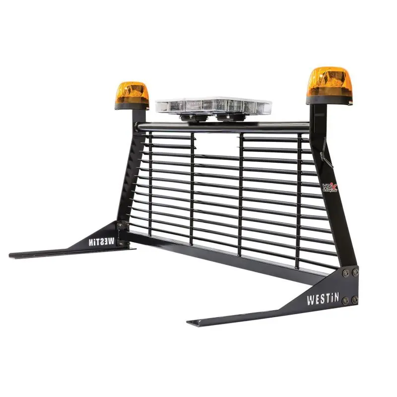 Westin 1999-2018 Chevrolet/Ford/GMC/Toyota Silverado/Sierra 1500/2500/3500 HD Headache Rack - Black Trending