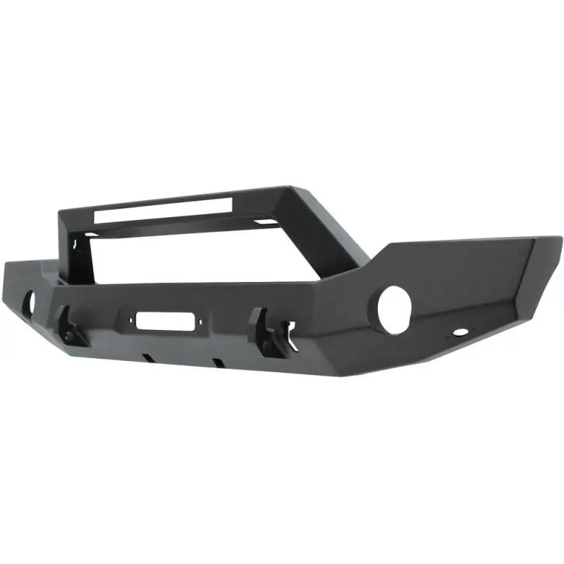 Westin 18-20 Jeep Wrangler WJ2 Full Width Front Bumper w/LED Light Bar Mount Textured Black Hassle-Free Returns