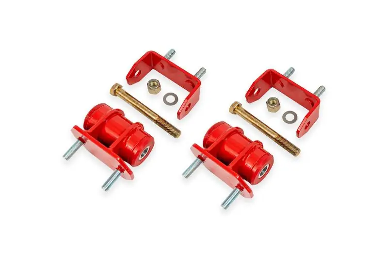 Free Delivery BMR 05-13 Chevrolet Corvette C6 Polyurethane Transmission/Differential Mount - Red