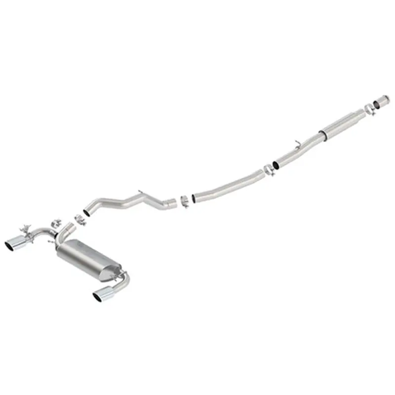 Order Now Ford Racing 2016-2017 Focus RS Active Sport Cat-Back Exhaust System w/ Polished Tips