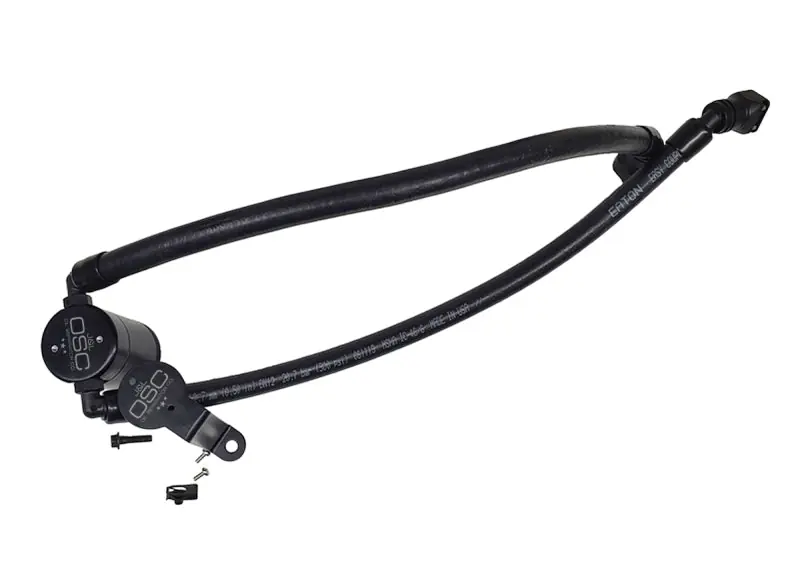 Bulk Order J&L 2020-2025 Ford Explorer 3.0L EcoBoost Oil Separator 3.0 Passenger Side - Black Anodized