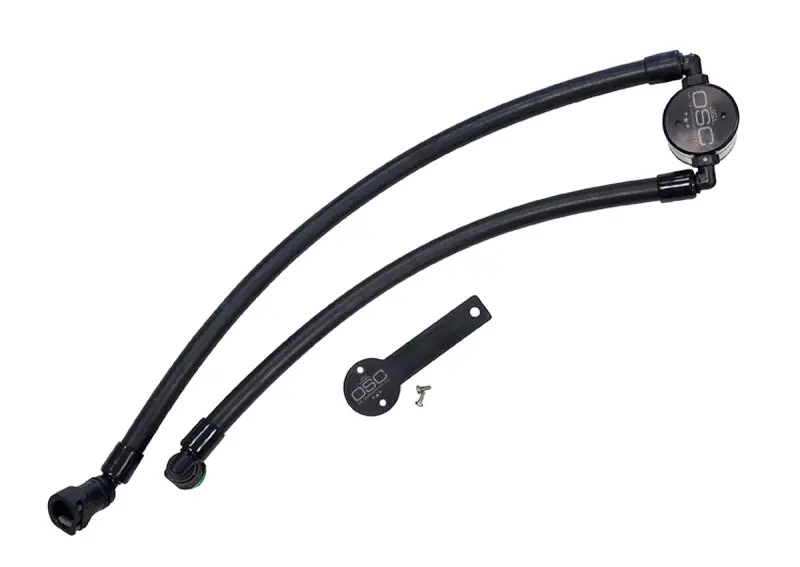 No Minimum Order J&L 2021-2024 Ram TRX 6.2L Supercharged Passenger Side Oil Separator 3.0 - Black Anodized
