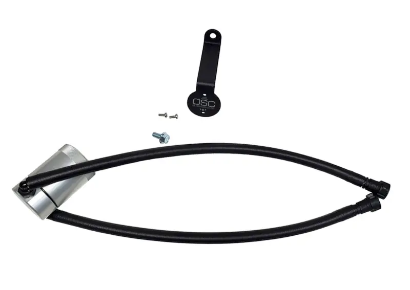 Reduced Price J&L 20-26 Chevy Silverado/GMC Sierra 2500/3500 6.6L Drivers Side Oil Separator 3.0 - Clear Anodi