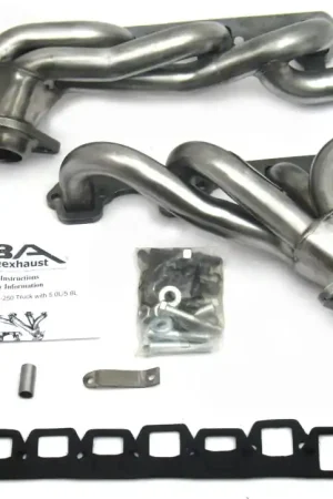 Order Now JBA 87-96 Ford F-150 5.8L SBF 1-5/8in Primary Raw 409SS Cat4Ward Header