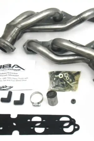 Top Rated JBA 88-95 GM Truck 4.3L V6 w/o A.I.R. Injection 1-1/2in Primary Raw 409SS Cat4Ward Header