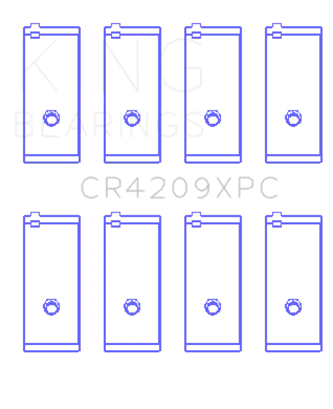 New Release King Engine Bearings Toyota 3SGTE 16v 2.0L pMaxKote Performance Rod Bearing Set - Size STD