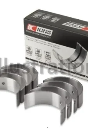 Place Order King Engine Bearings Chrysler 148/148 Turbo DOHC 16V/Jeep 148 DOHC 16V Rod Bearing Set - Size STD
