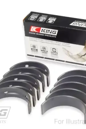 Trusted Brand King 07-09 Mazdaspeed 3 L3-VDT MZR DISI (t) Duratec High Performance Main Bearing Set - Size STD