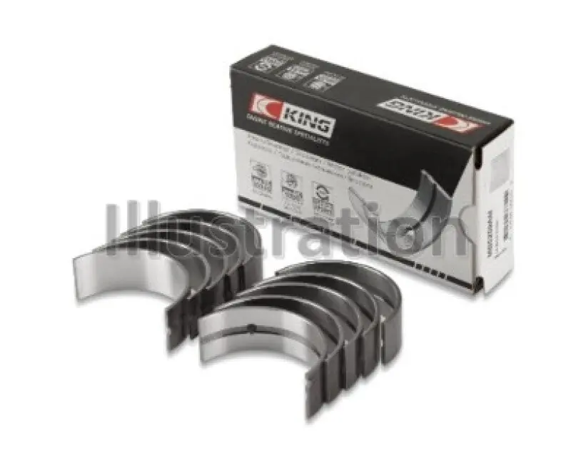 King Engine Bearings Audi/VW 1.8/2.0 TSI/TFSI (Size 0.25 Oversized) Main Bearing Set Premium