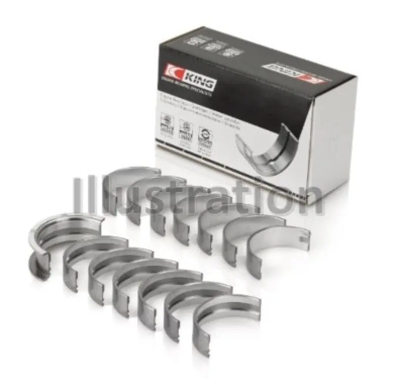 King Engine Bearings 89-15 Dodge Cummins Diesel 5.9L 6.7L Inline 6 Main Bearing Set - Size STD Bargain