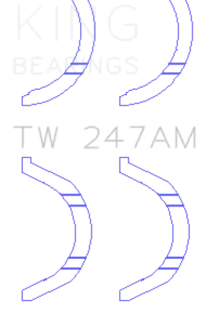 Special Discount King Engine Bearings Mitsubishi 6G71/6G72/6G72T/6G73 V6/Hyundai G6AV V6 Thrust Washer Set