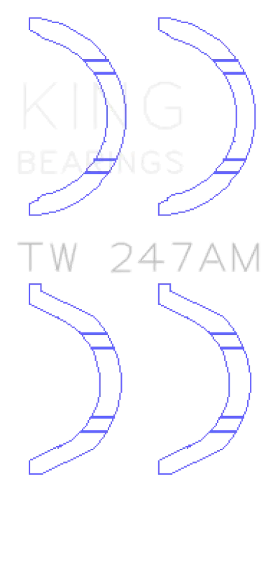 Special Discount King Engine Bearings Mitsubishi 6G71/6G72/6G72T/6G73 V6/Hyundai G6AV V6 Thrust Washer Set