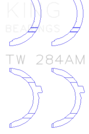 Limited Time King Engine Bearings Toyota/Lexus 2JZGE/2JZGTE 3.0L Thrust Washer Set