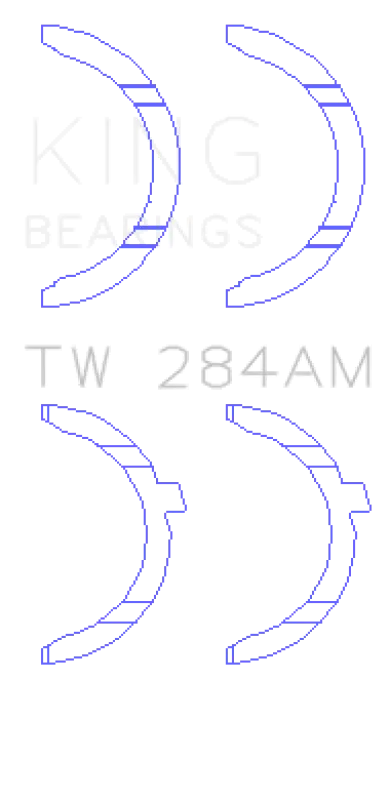Limited Time King Engine Bearings Toyota/Lexus 2JZGE/2JZGTE 3.0L Thrust Washer Set