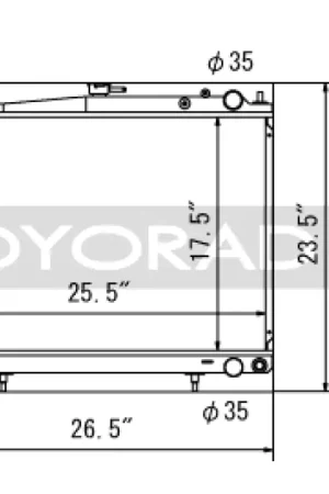 Best Choice Koyo 00-02 Nissan Skyline GTR 2.6L Turbo Racing Radiator