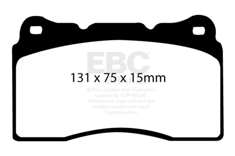 EBC 04-08 Acura TL 3.2 (Manual)(Brembo) Ultimax2 Front Brake Pads High Quality