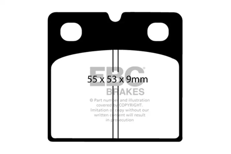 Budget EBC 04-12 Aston Martin DB9 Parking Brake Ultimax2 Rear Brake Pads