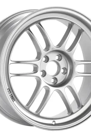 Viral Enkei RPF1 17x9.5 5x114.3 38mm Offset 73mm Bore Silver Wheel Evo 8 & 9  *Requires Spacer*