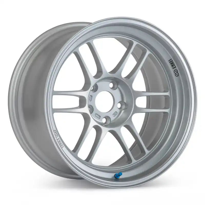 Enkei RPF1RS 18x10.5 5x114.3 10mm Offset 75mm Bore Silver Wheel Worldwide Shipping