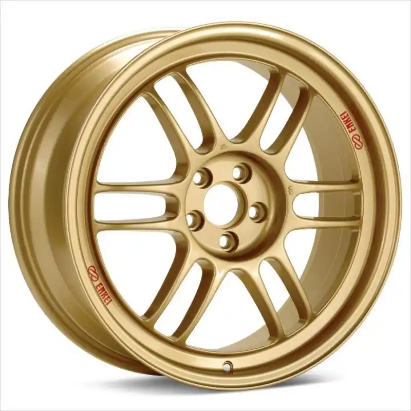 Must Have Enkei RPF1 18x9.5 5x114.3 38mm Offset 73mm Bore Gold Wheel *Special Order Minimum Order of 40*