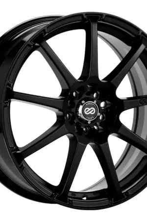 Authentic Enkei EDR9 15x6.5 5x100/114.3 38mm offset 72.6 Bore Diameter Black Wheel