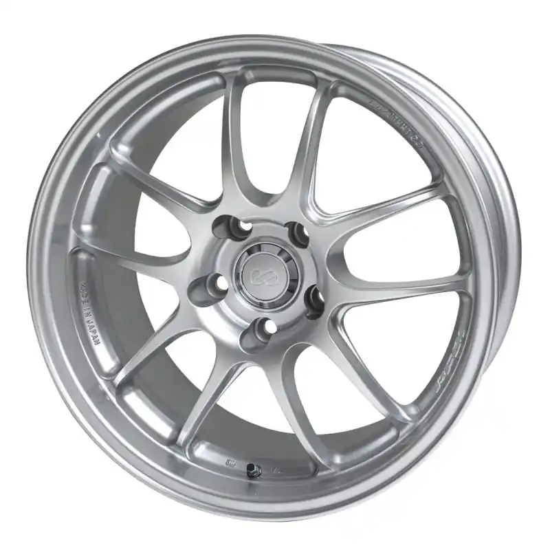 Enkei PF01 17x8 5x114.3 45mm Offset Silver Wheel 06-10 Civic Si Time-Limited