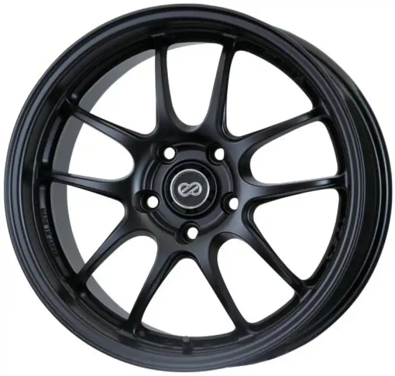 Enkei PF01SS 17x9 5x114.3 60mm Offset 75mm Bore Diameter Matte Black Wheel Top Rated