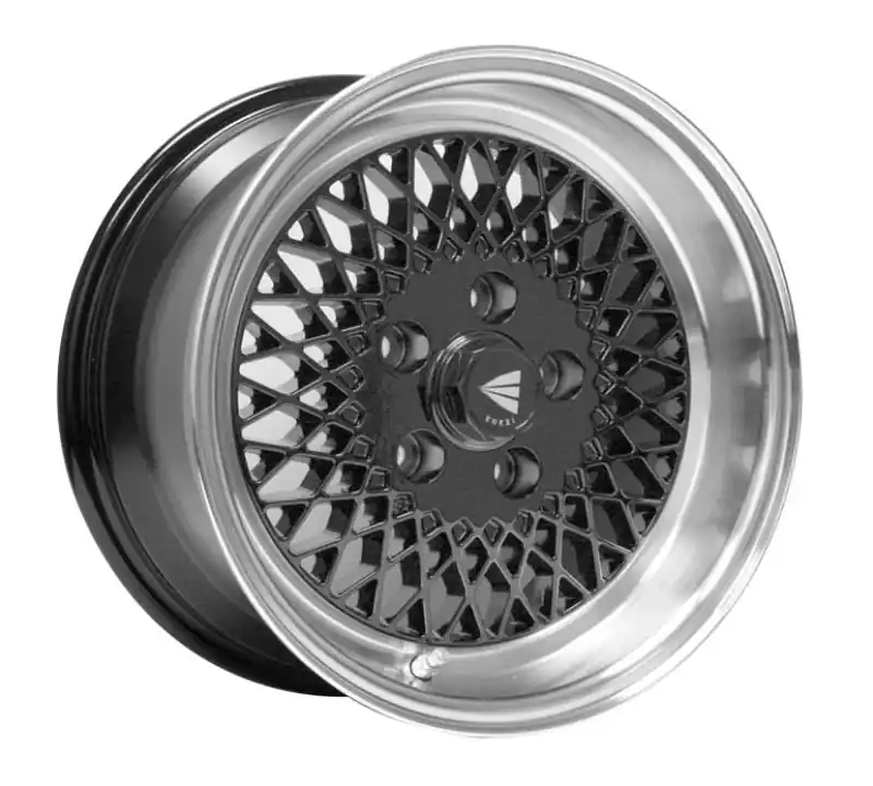 Super Sale Enkei92 Classic Line 15x8 25mm Offset 4x100 Bolt Pattern Black Wheel