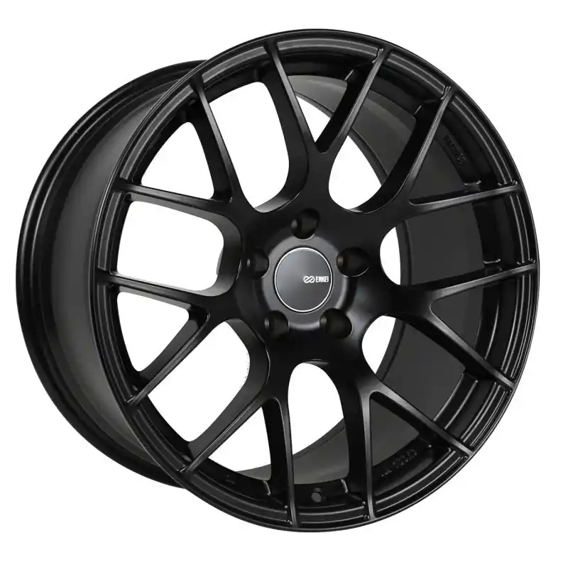 Enkei Raijin 18x9.5 35mm Offset 5x114.3 Bolt Pattern 72.6 Bore Dia Black Wheel Grab Now