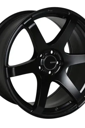 Enkei T6S 18x8 35mm Offset 5x114.3 Bolt Pattern 72.6 Bore Matte Black Wheel Premium