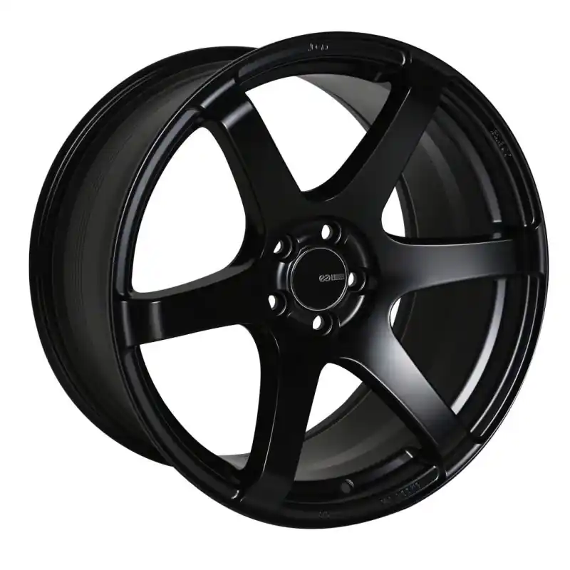Enkei T6S 18x8 35mm Offset 5x114.3 Bolt Pattern 72.6 Bore Matte Black Wheel Premium