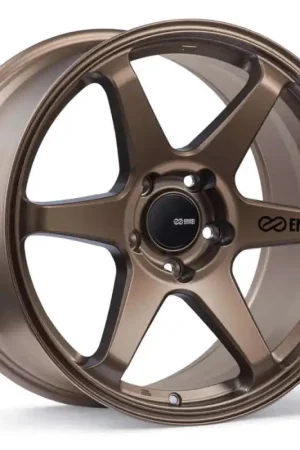 Editor’s Pick Enkei T6R 18x8.5 45mm Offset 5x100 Bolt Pattern 72.6 Bore Matte Bronze Wheel