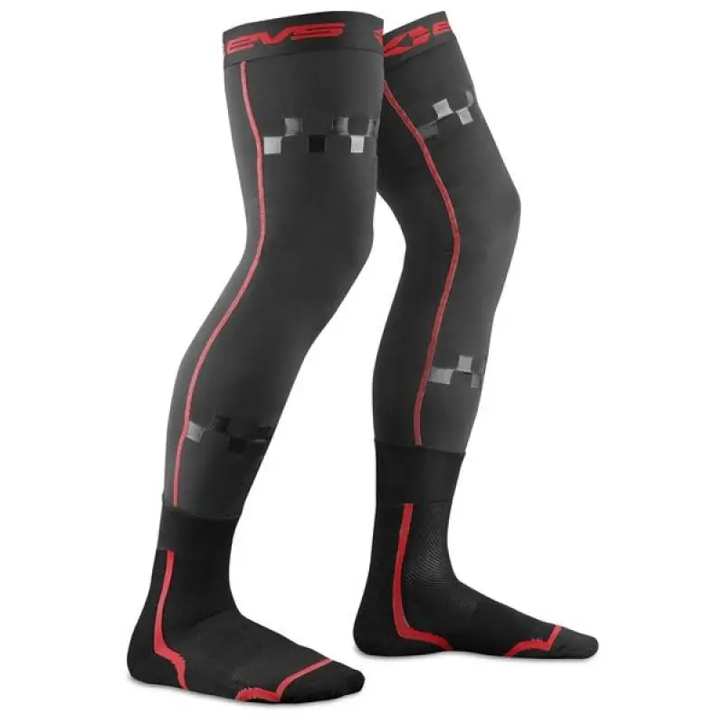 EVS Fusion Sock Combo Black/Red - Small/Medium Exclusive