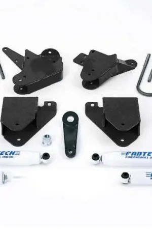 Fabtech 01-04 Ford F250/350 2WD 6in Basic Sys w/Perf Shks Top Pick