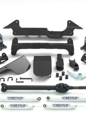 Free Shipping Fabtech 03-08 Hummer H2 Suv/Sut 4WD w/Rr Coil Springs 6in Perf Sys w/Perf Shks