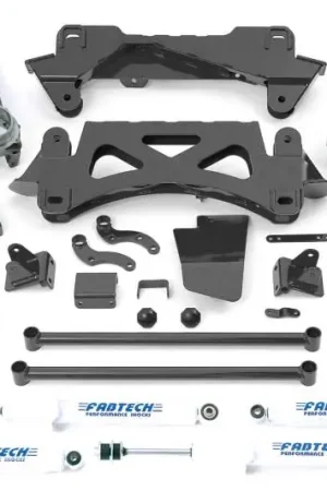 Express Delivery Fabtech 95.5-04 Toyota Tacoma 6 Cyl 2/4WD 6 Lug 6in Perf Sys w/Perf Shks