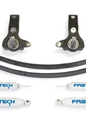 Modern Fabtech 95.5-04 Toy Tacoma 5 Lug 2WD 3in Spindle Sys w/Perf Shks