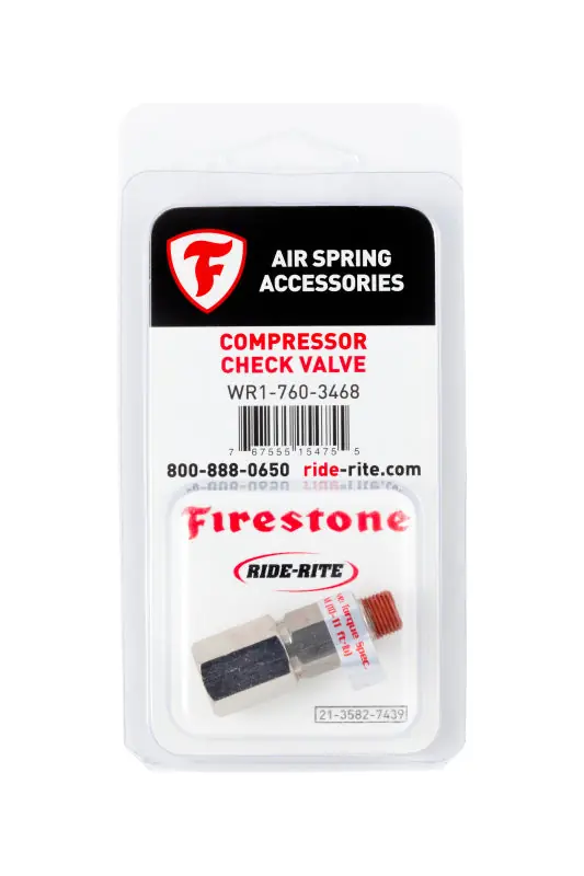 Firestone Air-Rite Air Command Compressor Check Valve 1/8NPT - 1 Pack (WR17603468) Direct From Factory