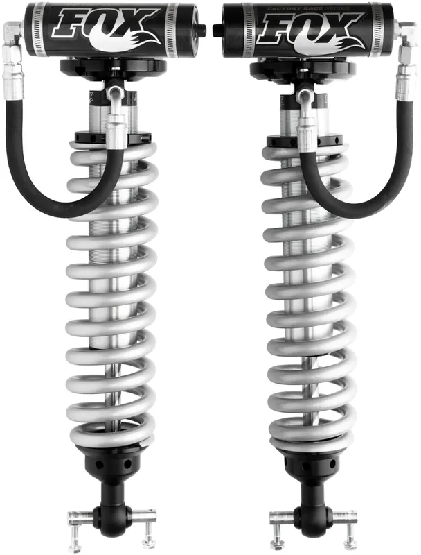 Fox 07+ Chevy 1500 2.5 Factory Series 4.4in. Remote Reservoir Coilover Shock Set / 0-2in. Lift Top Rated