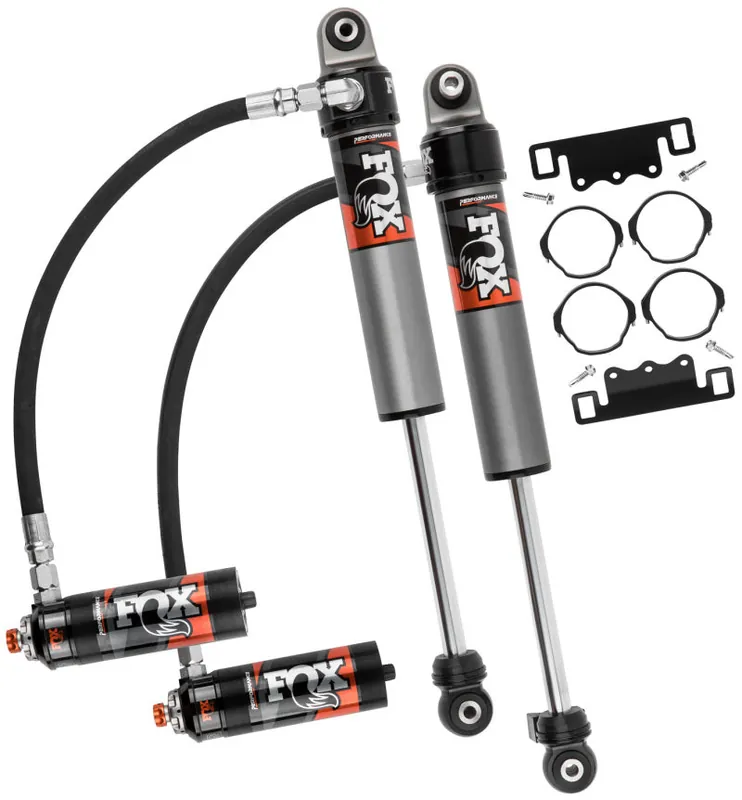 Markdown Fox 2018+ Jeep JL 2.5 Factory Race Series 10.17in Remote Res. Front Shock Set / 2-3in. Lift w/ DSC