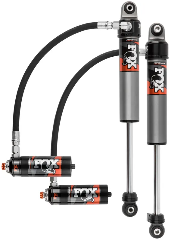Fox 2018+ Jeep JL 2.5 Factory Race Series 12.17in Remote Res. Front Shock Set / 4.5-6in. Lift w/ DSC Hot Picks