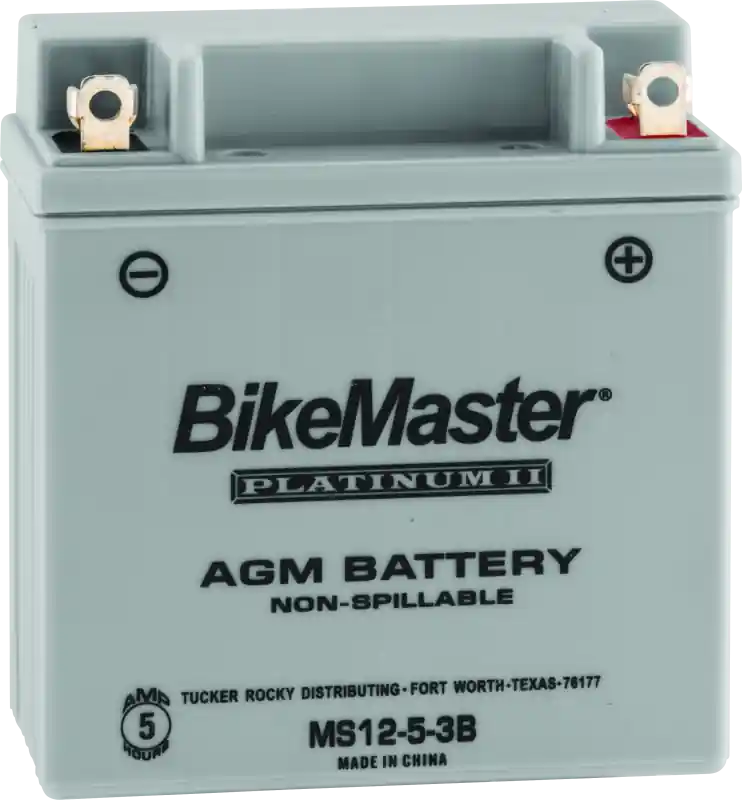 BikeMaster AGM Battery - MS12-5-3B Shop Now