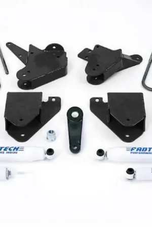Fabtech 99-00 Ford F250/350 2WD w/Gas & 6.0L Diesel 6in Basic Sys w/Perf Shks Must Have