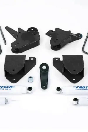 Seasonal Sale Fabtech 99-00 Ford F250/350 2WD w/7.3L Diesel 6in Basic Sys w/Perf Shks