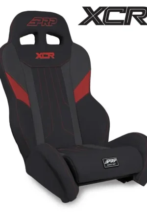 PRP Polaris RZR XCR Suspension Seat Black & Red Genuine