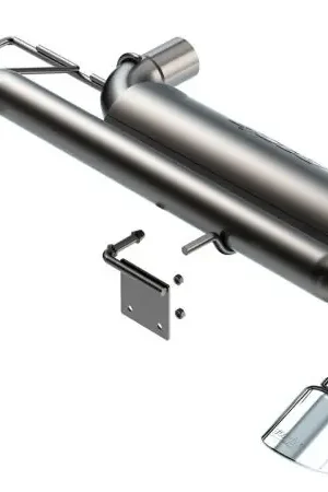 New Release Borla 21-22 Ford Bronco 2.3L 4WD S-Type Axle Back Exhaust w/ Bright Chrome Tips
