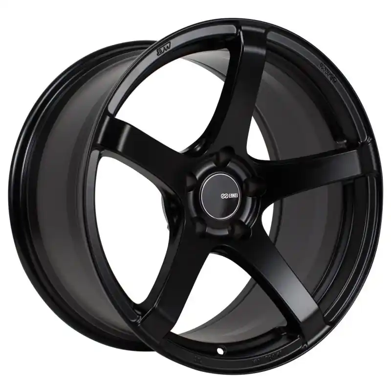 Enkei Kojin 18x9.5 15mm Offset 5x114.3 Bolt Pattern 72.6mm Bore Dia Matte Black Wheel Buy Today