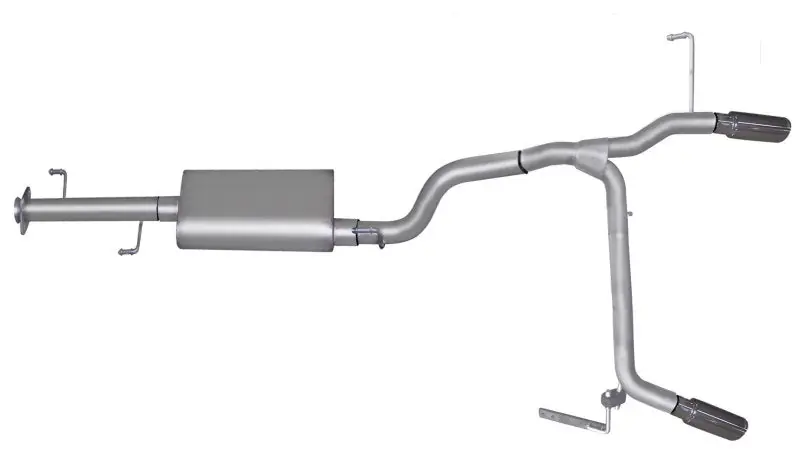 Gibson 07-14 Toyota FJ Cruiser Base 4.0L 2.5in Cat-Back Dual Split Exhaust - Aluminized Best Seller